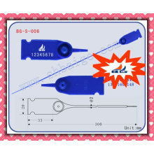 Sello de plástico ajustable sello de plástico BG-S-006 para uso ajustable, cinta de sello de contenedor